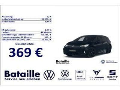 Gebraucht VW ID.3 GTX 210 kW (286 PS) 2025 Schwarz Kleinwagen
