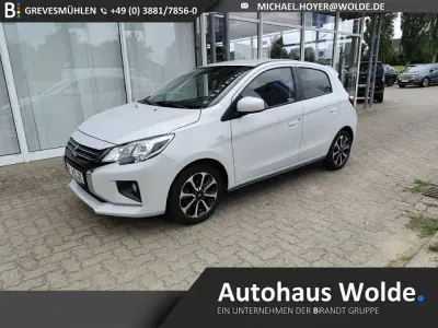 Gebraucht Mitsubishi Space Star Select+ 71 PS (52 kW) 2024 Weiß Kleinwagen