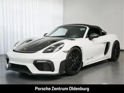 Neu Porsche 718 Spyder RS 500 PS (367 kW) 2025 Weiß Cabrio