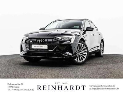 Gebraucht Audi e-tron Sportback S-Line 300 kW (408 PS) 2022 Mythosschwarz metallic SUV