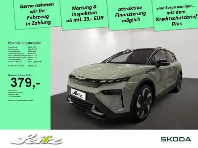 Gebraucht Skoda Elroq Lodge 210 kW (286 PS) 2025 Timianogrün blackmagic perleffekt SUV