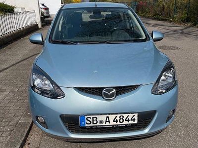 Gebraucht Mazda 2 86 PS (63 kW) 2008 Blau Kleinwagen