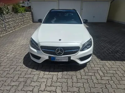 Gebraucht Mercedes C43 AMG AMG 367 PS (269 kW) 2018 Weiß Limousine