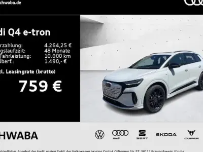 Neu Audi Q4 e-tron Performance 250 kW (340 PS) 2026 Weiß SUV