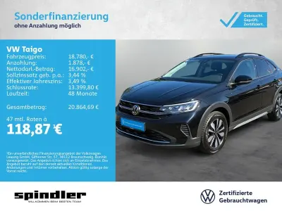 Gebraucht VW Taigo Goal 95 PS (69 kW) 2025 Schwarz SUV