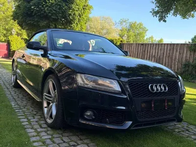 Gebraucht Audi A5 Cabriolet S-Line 170 PS (125 kW) 2011 Schwarz Cabrio