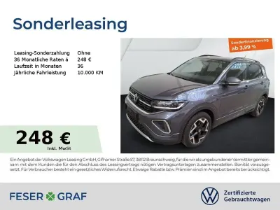 Usado VW T-Cross R-line 150 CV (110 kW) 2025 Gris SUV