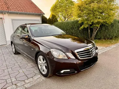 Brugt Mercedes E350 Elegance 292 HK (214 kW) 2010 Brun Sedan