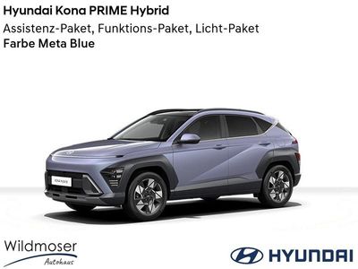 gebraucht Hyundai Kona ❤️ PRIME Hybrid ⌛ Sofort verfügbar! ✔️ mit 3 Zusatz-Paketen