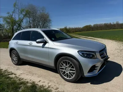 Usata Mercedes GLC350 AMG line 258 CV (189 kW) 2017 Argento SUV