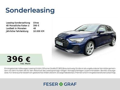 Navarrablau metallic Neu 2025 Audi A3 S-Line Limousine | 38.970 € (Guter Preis)