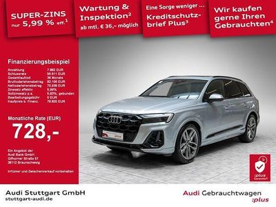 Gebraucht Audi Q7 S-Line 394 PS (289 kW) 2024 Satellitsilber metallic SUV