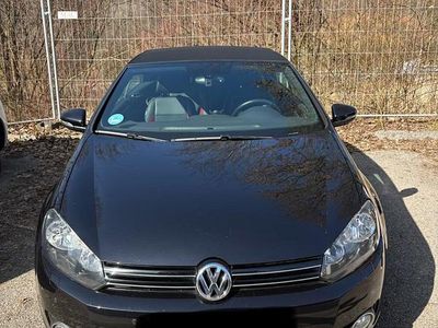 Brugt VW Golf Cabriolet Trendline 105 HK (77 kW) 2013 Sort Cabriolet
