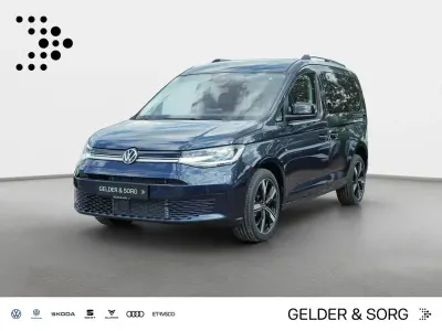 Neu VW Caddy Goal 122 PS (89 kW) 2025 Starlight blue metallic Van / Kleinbus