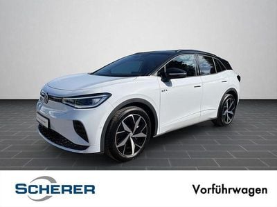 Gebraucht VW ID.4 GTX 250 kW (340 PS) 2025 Gletscherweiß metallic / schwarz (metallic) SUV