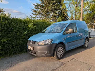 Gebraucht VW Caddy 86 PS (63 kW) 2014 Blau Van / Kleinbus