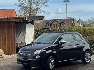 Usata Fiat 500C 69 CV (50 kW) 2014 Nero Cabrio