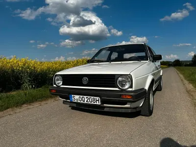 Brugt VW Golf II 72 HK (52 kW) 1988 Hvid Hatchback