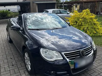 Gebraucht VW Eos 122 PS (89 kW) 2009 Blau Cabrio