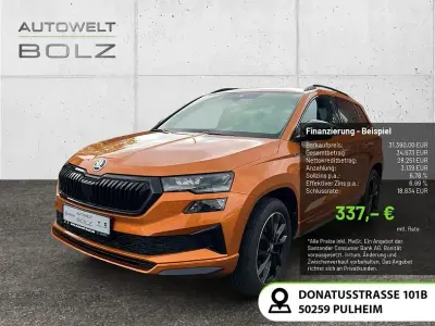 Brugt Skoda Karoq SportLine 190 HK (139 kW) 2022 Orange SUV