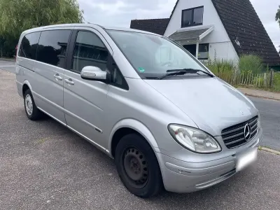 Gebraucht Mercedes Viano 204 PS (150 kW) 2007 Silber Van / Kleinbus