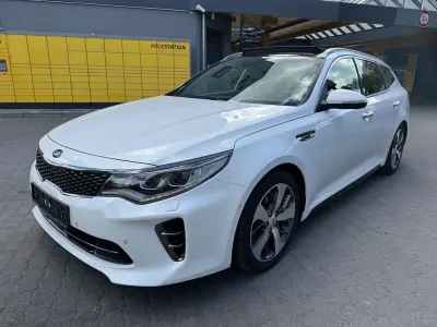 Gebraucht Kia Optima GT 245 PS (180 kW) 2017 Weiß Kombi