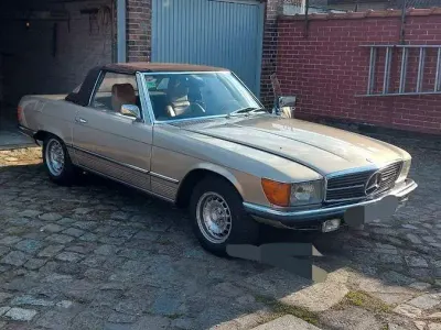 Gebraucht Mercedes SL280 177 PS (130 kW) 1977 Beige Cabrio