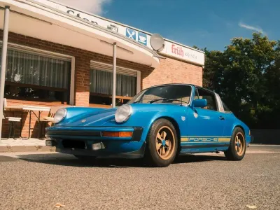 Usata Porsche 911S 165 CV (121 kW) 1977 Blu Coupé