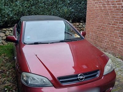 Rot Gebraucht 2004 Opel Astra Cabriolet Cabrio | 1.000 € (Superpreis)