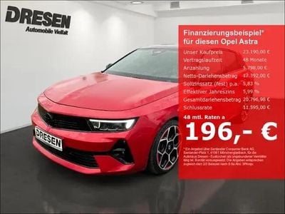 Usata Opel Astra GS Line 179 CV (131 kW) 2022 Rosso Berlina