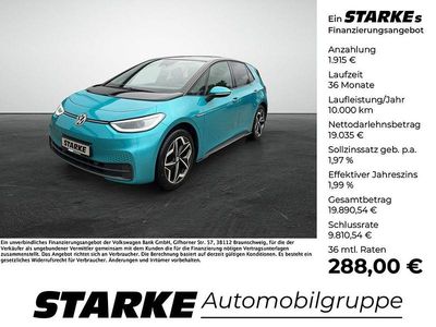 Blau Gebraucht 2022 VW ID.3 Pure Kleinwagen | 20.950 € (Fairer Preis)