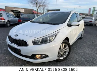 Gebraucht Kia Ceed Sportswagon 99 PS (72 kW) 2012 Weiß Kombi