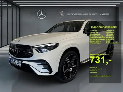 Second-hand Mercedes GLC300e AMG 333 CP (244 kW) 2024 Alb Coupe