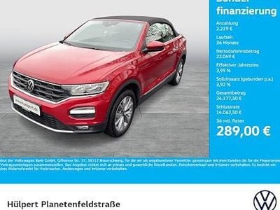 Gebraucht VW T-Roc Style 150 PS (110 kW) 2022 Rot SUV