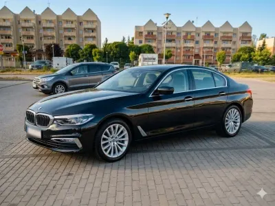 Gebraucht BMW 518 Luxury Line 150 PS (110 kW) 2019 Schwarz Limousine