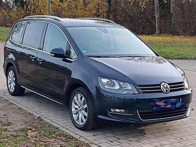 Gebraucht VW Sharan 150 PS (110 kW) 2016 Blau Van / Kleinbus