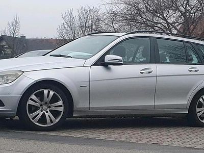 Brugt Mercedes C200 136 HK (100 kW) 2010 Sølv Stationcar