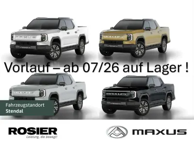 Neu Maxus eTerron 9 325 kW (442 PS) 2026 Gelb Pickup