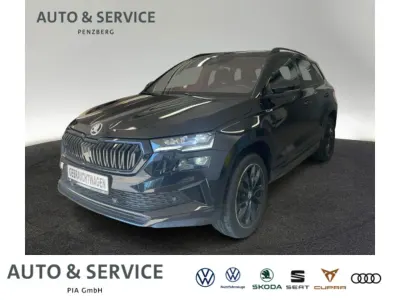 Gebraucht Skoda Karoq SportLine 150 PS (110 kW) 2023 Schwarz SUV