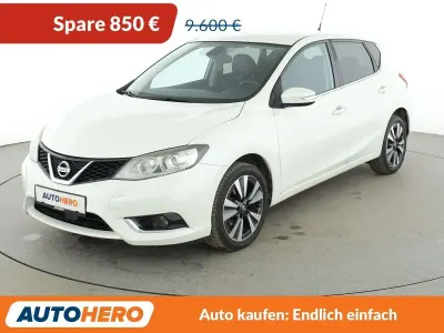 Gebraucht Nissan Pulsar N-Connecta 116 PS (85 kW) 2017 Weiß Kleinwagen