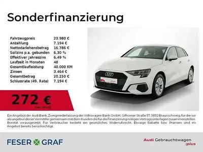 Ibisweiß Gebraucht 2023 Audi A3 Limousine | 23.980 € (Fairer Preis)