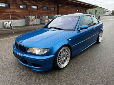 gebraucht BMW 330 E46 Cd Coupé Schalter M-Sportpaket Estorilblau