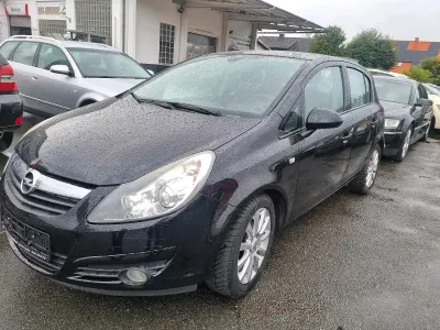 Gebraucht Opel Corsa 80 PS (58 kW) 2009 Schwarz Kleinwagen