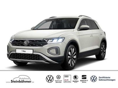 gebraucht VW T-Roc MOVE 1.5 TSI App-Connect LED Climatronic Bluetooth Klima Einparkhilfe el. Fenster