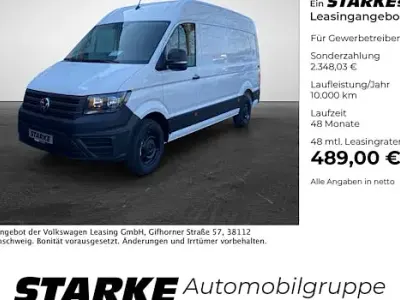 Nowe VW Crafter 140 KM (102 kW) 2026 Biały Van