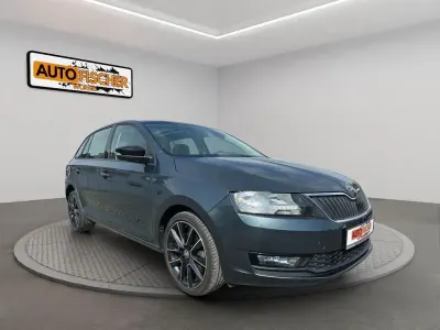 Gebraucht Skoda Rapid Ambition 125 PS (91 kW) 2018 Grau Kleinwagen