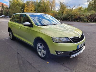 gebraucht Skoda Rapid 1.2 TSI Spaceback Pistachio Green Metallic Scoutline