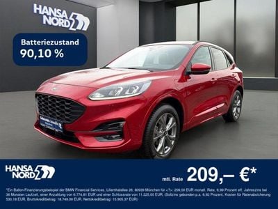 Gebraucht Ford Kuga ST-Line 224 PS (164 kW) 2022 Rot / lucid rot (metallic) SUV