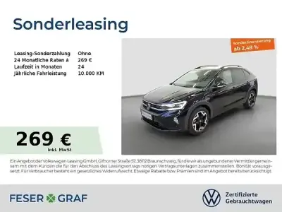 Gebraucht VW Taigo R-line 150 PS (110 kW) 2025 Deep black perleffekt SUV
