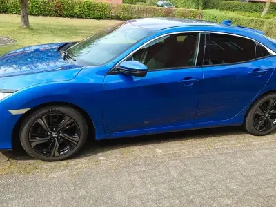 Usata Honda Civic Elegance 120 CV (88 kW) 2018 Blu Berlina
